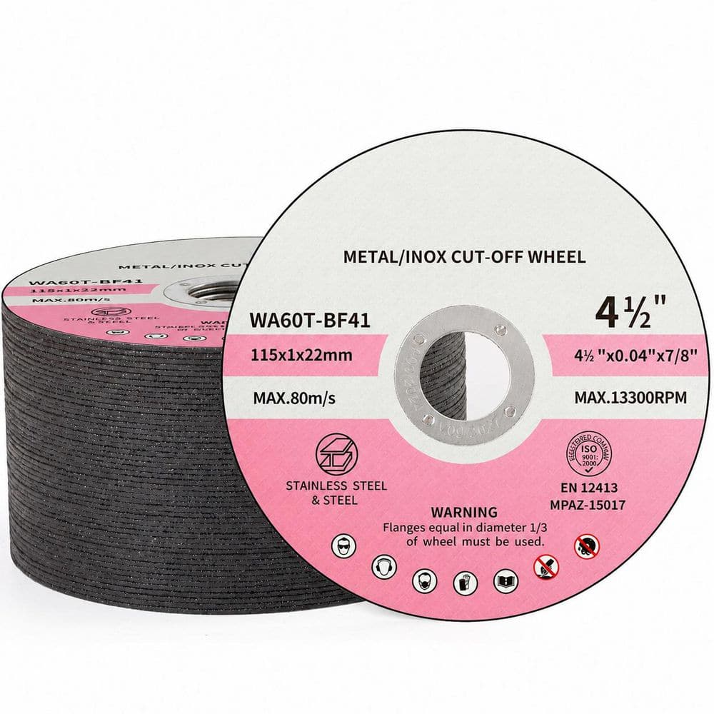 50pcs Aluminum Oxide Cut Off Wheels with Ultra-Thin Design for Angle Grinder Metal Cutting (50-Pack) price history on PriceWatchPro