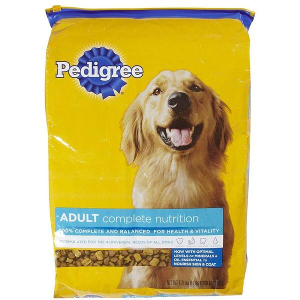 Pedigree Adult Complete Nutrition Dry Dog Food (36 lb. Bag)