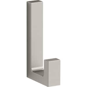 Draft Wall-Mounted Robe Hook in Vibrant Brushed Nickel