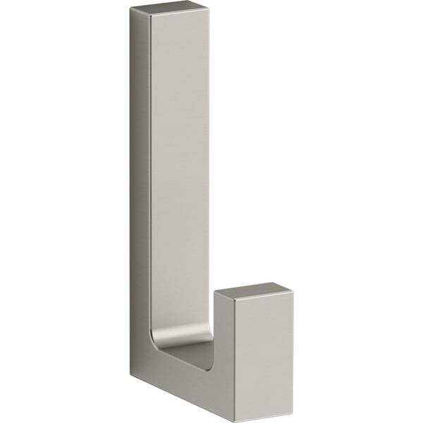 KOHLER Draft WallMounted Robe Hook in Vibrant Brushed Nickel K27363