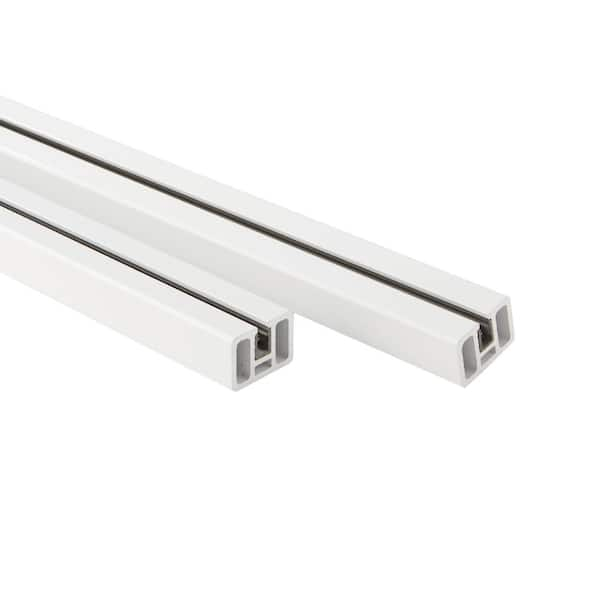 Fortress Al13 Home Pure View Rail 6 Ft. W X 1.25 In. H. Matte White 