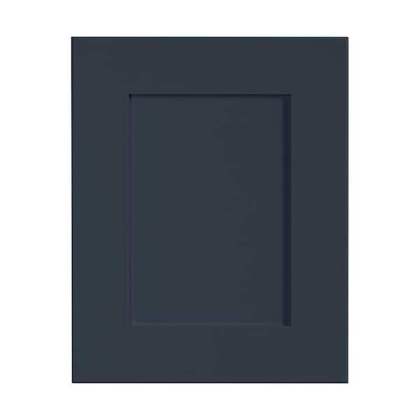 Avondale 7.5 in. x 7.5 in. Cabinet Door Sample in Ink Blue
