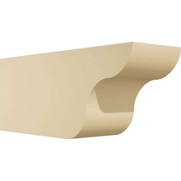 Ekena Millwork Standard Carmel 6 in. W x 8 in. H x 20 in. D Signature Urethane Rafter Tail Outlooker