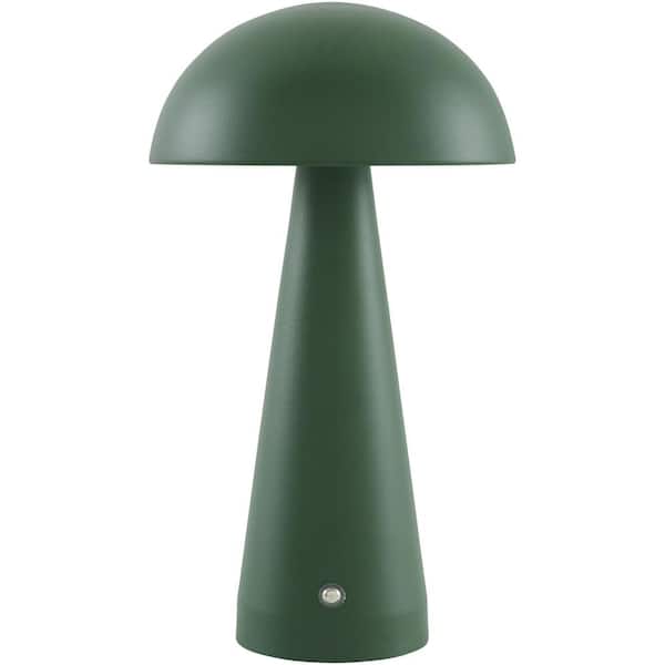 Furnas FRN-007 11"H x 6"W x 6"D,Green, Accent Table Lamp