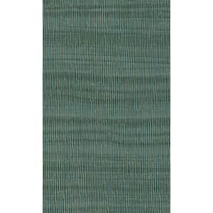 Green Natural Faux Plain Printed Non-Woven Paper Non-Pasted Textured Wallpaper 57 sq. ft.