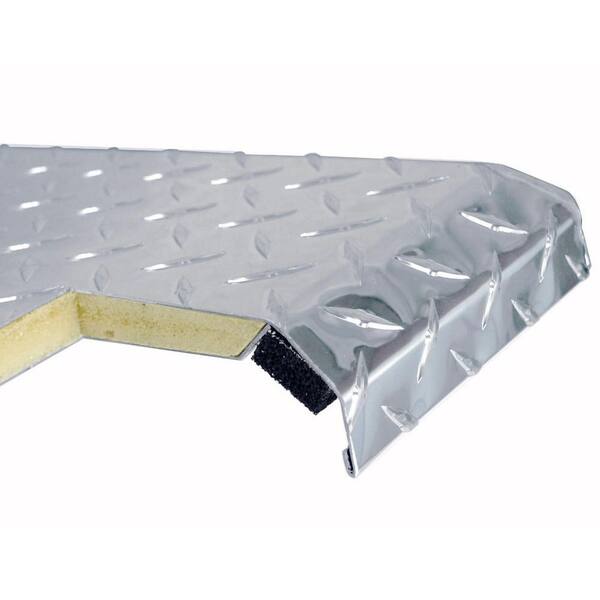 Crescent Jobox 70 in. Diamond Plate Aluminum Full Size Low