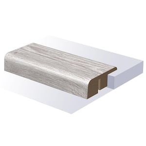 Regal Chambord End Cap 0.6 in T x 1.465 in. W x 94 in. L Smooth Wood Look Laminate Moulding/Trim