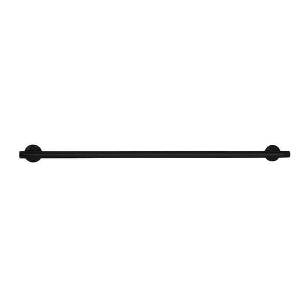 SEACHROME 36 in. x 1-1/4 in. Dia Coronado Designer Wall Mount Bathroom Shower Grab Bar in Matte Black