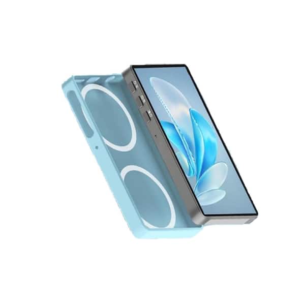 OBJLGEV CP5 Lite 5 1080P Full HD Vlog Selfie Monitor Screen with 2.4G 5G Video Transmission Remote Shutter Pink Case