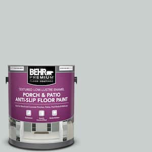 1 gal. #720E-2 Light French Gray Textured Low-Lustre Enamel Interior/Exterior Porch and Patio Anti-Slip Floor Paint