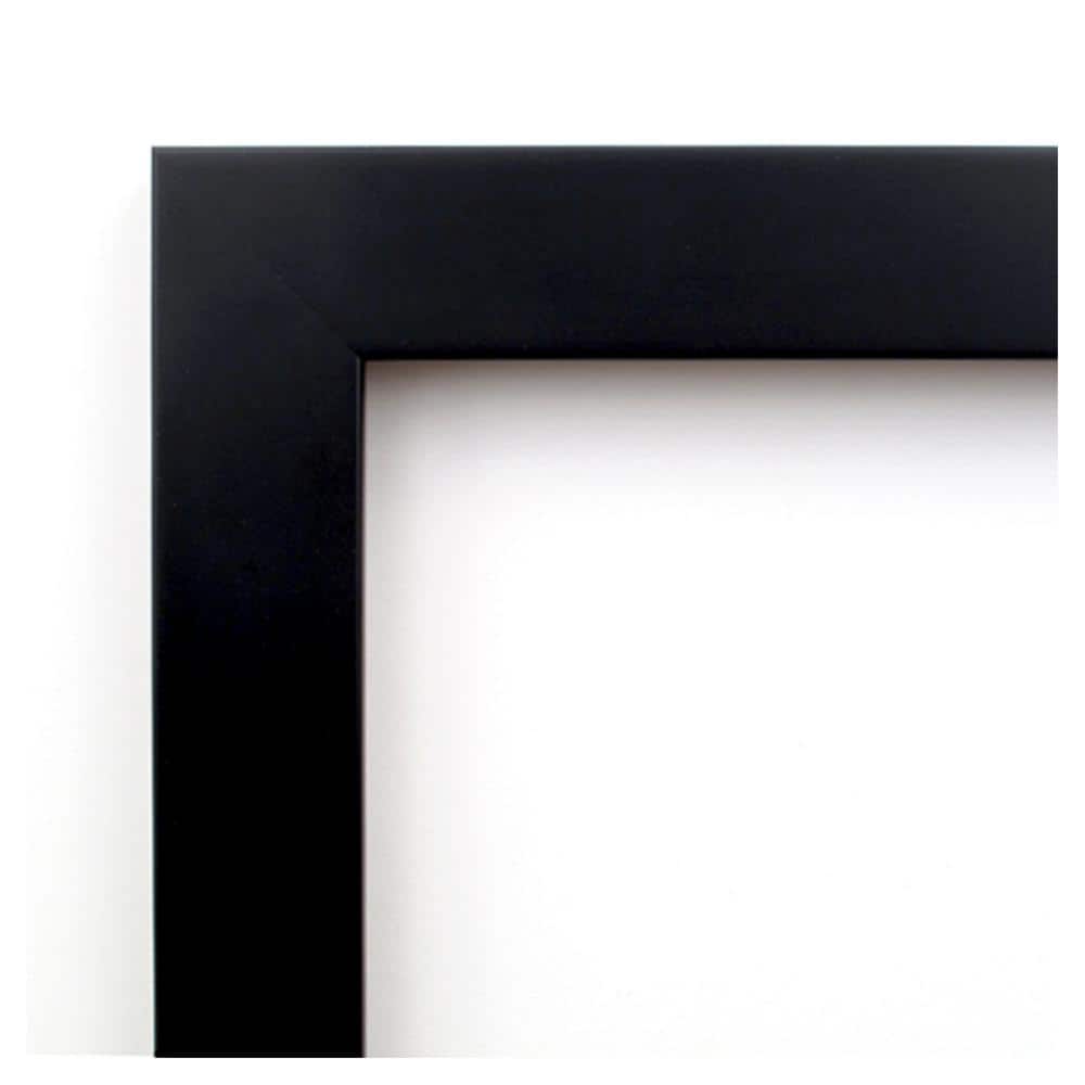 Black Matte Wood Picture Frame 22 x 28 Inches
