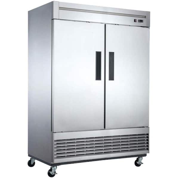 55 in. W 47 cu. ft. NSF Auto / Cycle Defrost Commercial Upright Freezer in Stainless Steel