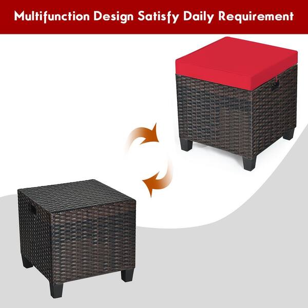 costway outdoor ottoman