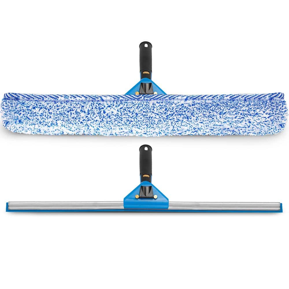 Swivel Window Cleaning Kit with 18. Squeegee and 18. Microfiber Scrubber (3-Pack) price history on PriceWatchPro