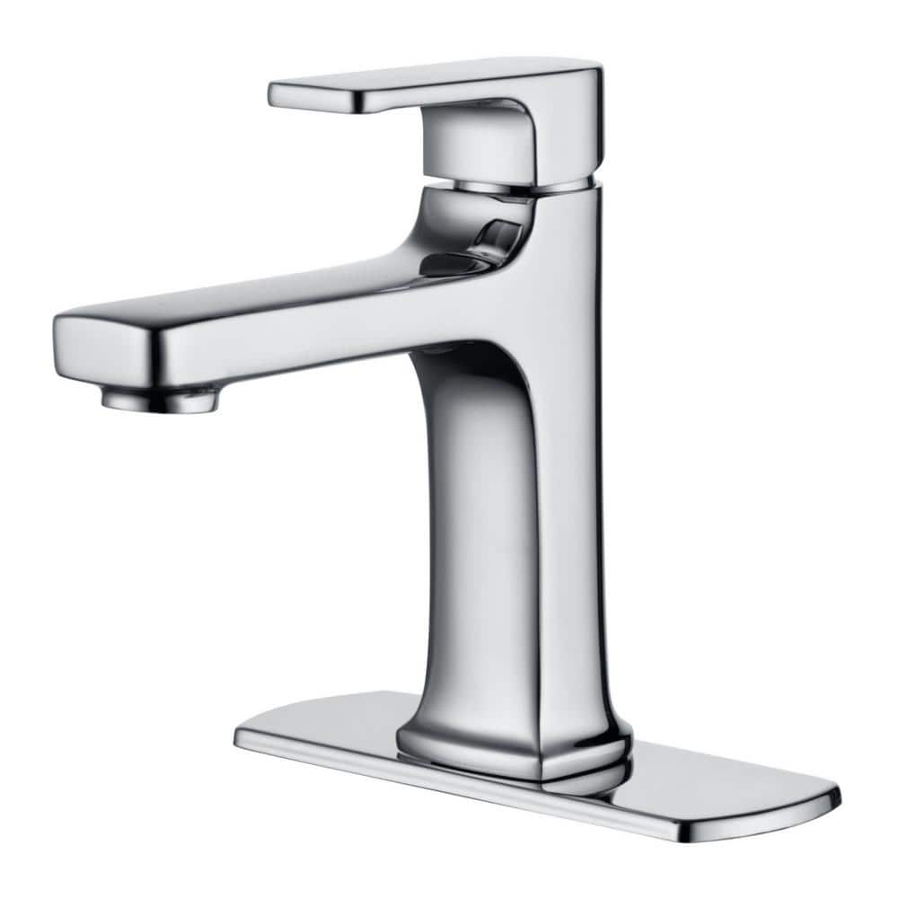 Ultra Faucets Dean Single Hole SingleHandle Lavatory Bathroom Faucet