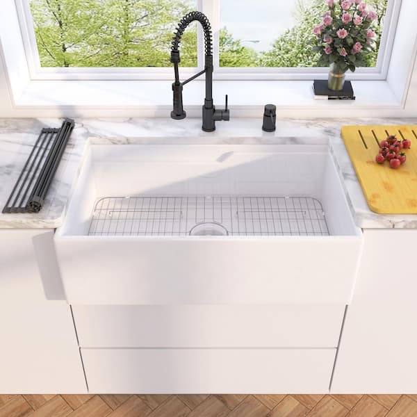 Soleil 20 Gauge Stainless Steel 33'' L x 22'' W Drop-In Kitchen Sink