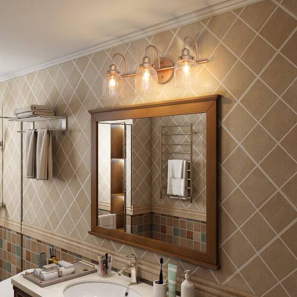 powder room sconce lighting