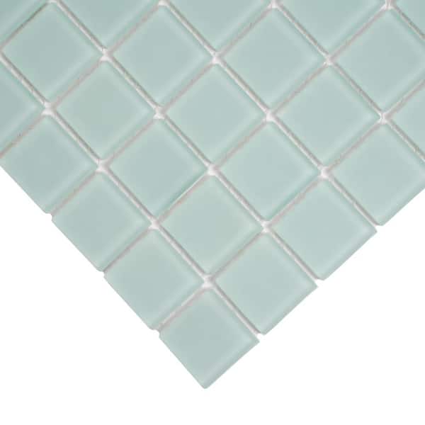 Apollo Tile Green 11.3 in. x 11.3 in. Polished and Matte Finished Glass  Mosaic Tile (50 Cases/221.7 sq. ft./Pallet) APLJP88308A-P - The Home Depot