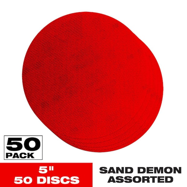 5 in. Sand Demon Assorted Discs (50-Pack)