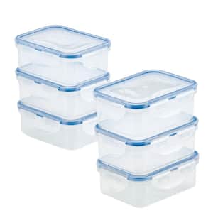 Total Solution® Pyrex® Glass 1-cup Square Food Storage with Plastic Lid
