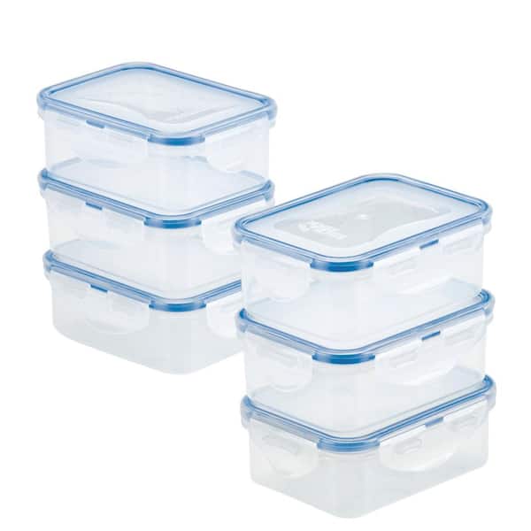6pcs Kitchen Fridge Storage Containers, Freezer Safe Fresh-keeping
