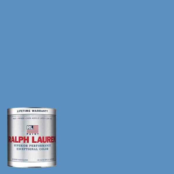 Ralph Lauren 1-qt. Blue Gatsby Hi-Gloss Interior Paint