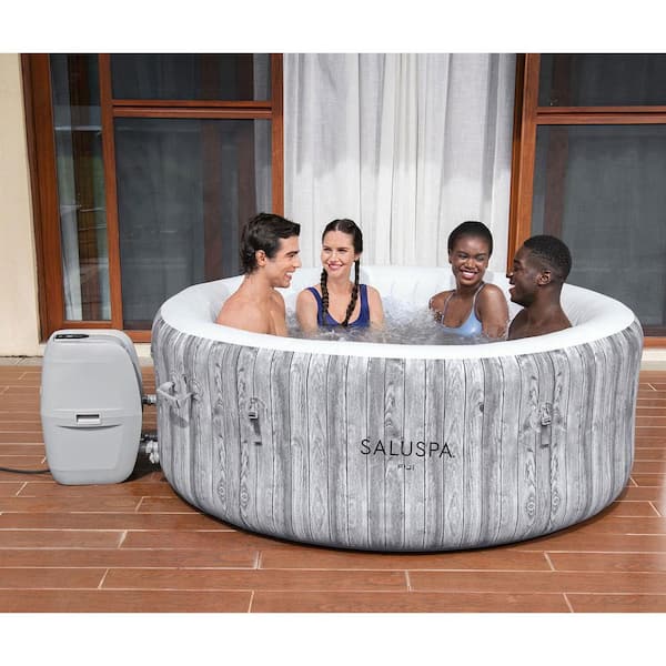 Bestway 4-Person 120-Jet Inflatable Hot Tub 60086E-BW-WMT