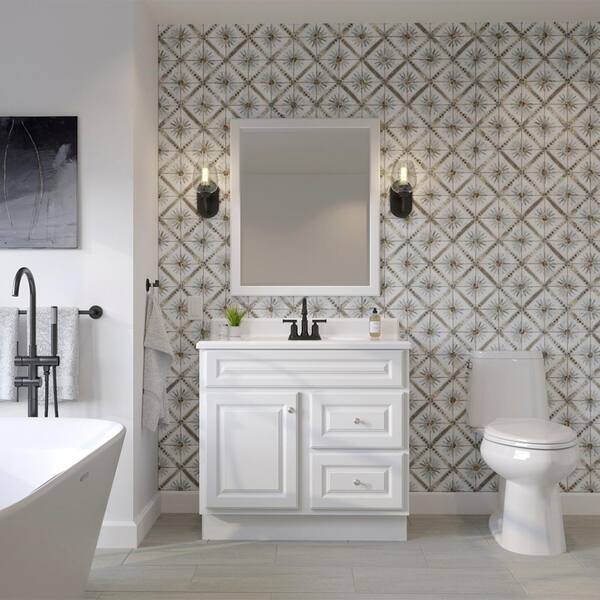 Glacier Bay Hampton 36 In W X 21 D 33 5 H Bathroom Vanity Cabinet Only White Hwh36dy Bathroom Vanity Cabinet Only, Bathroom Vanities Bay Area Showrooms