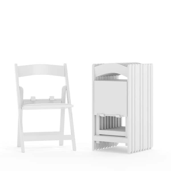 Carnegy Avenue White Resin Kids Dining Chair (Set of 10)