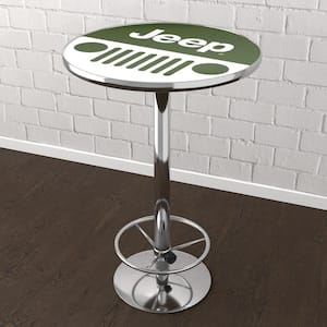 Jeep Grille 2 Green 42 in. Bar Table