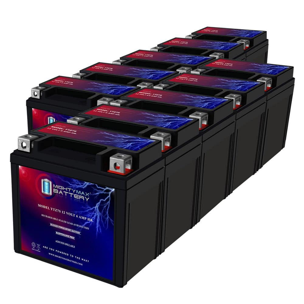 MIGHTY MAX BATTERY YTZ7S 12V 6AH Replacement Battery compatible
