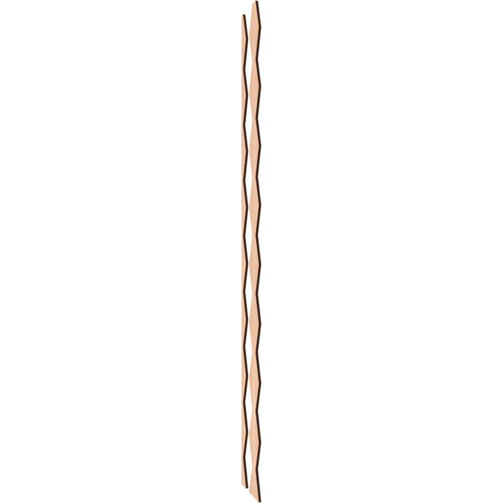 Cimarron 47" Hickory Wood Slat Wall Panel Kit
