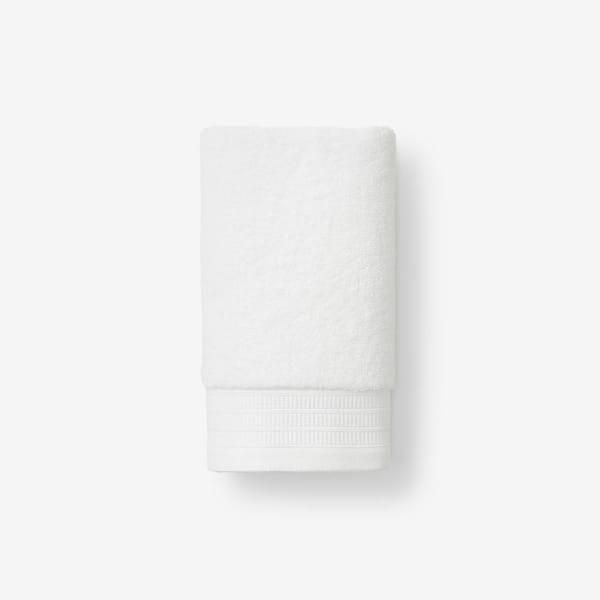 Company Cotton Plush Spa Solid White Cotton Single Hand Towel