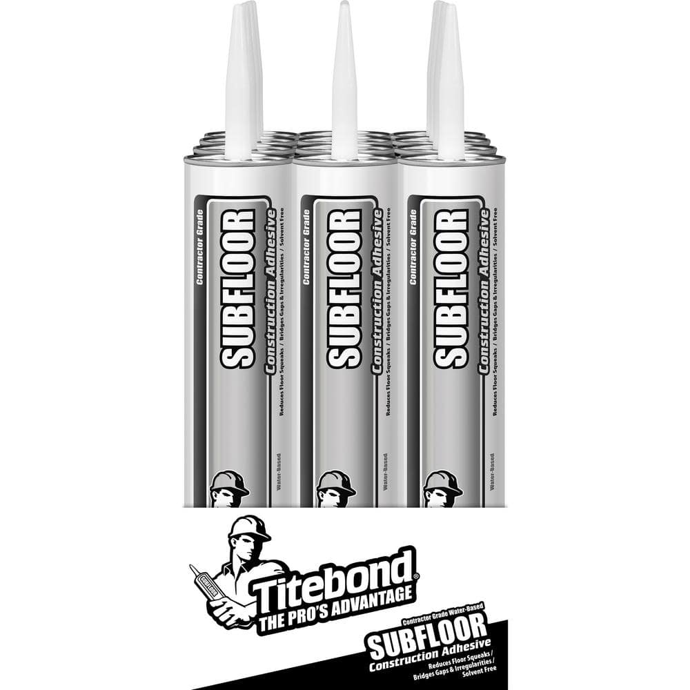 Titebond 28 oz. Contractor Grade Subfloor Adhesive (12-Pack) 7282