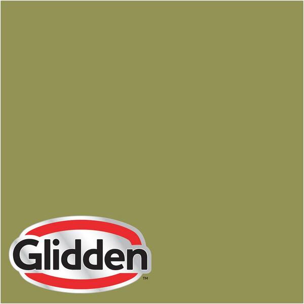Glidden Premium 1 gal. #HDGG21D Olive Country Eggshell Interior Paint with Primer