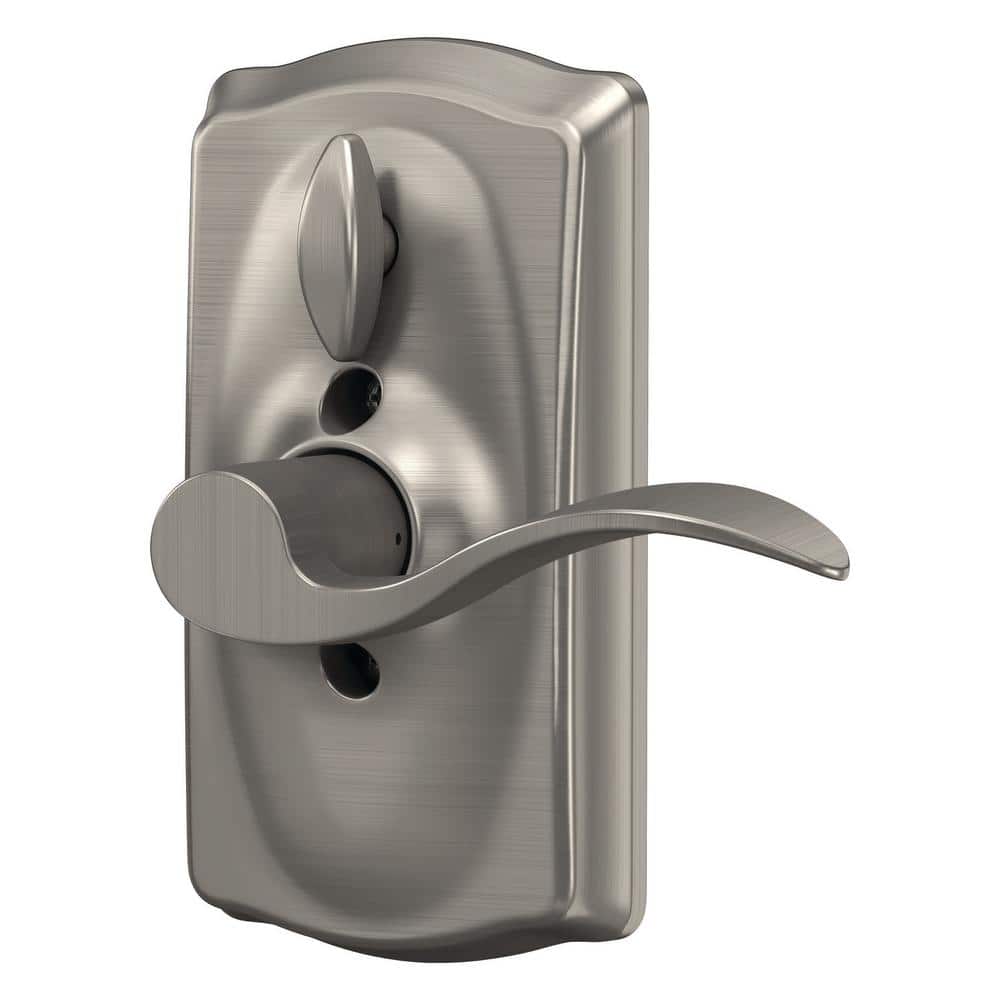 Satin Nickel Electronic Keypad Entry Lock with Lever
