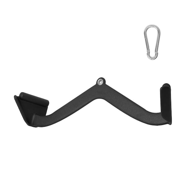 SKYSHALO LAT Pulldown Attachment, Cable Machine Rowing V-bar Attachment, Tricep Pull Down Bar, for Home Gym Fitness