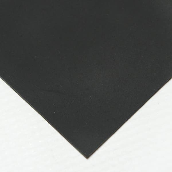 BLACK E- PVC FOAM BOARD PLASTIC SHEETS 1/8 X 8 X 12 VACUUM FORMING