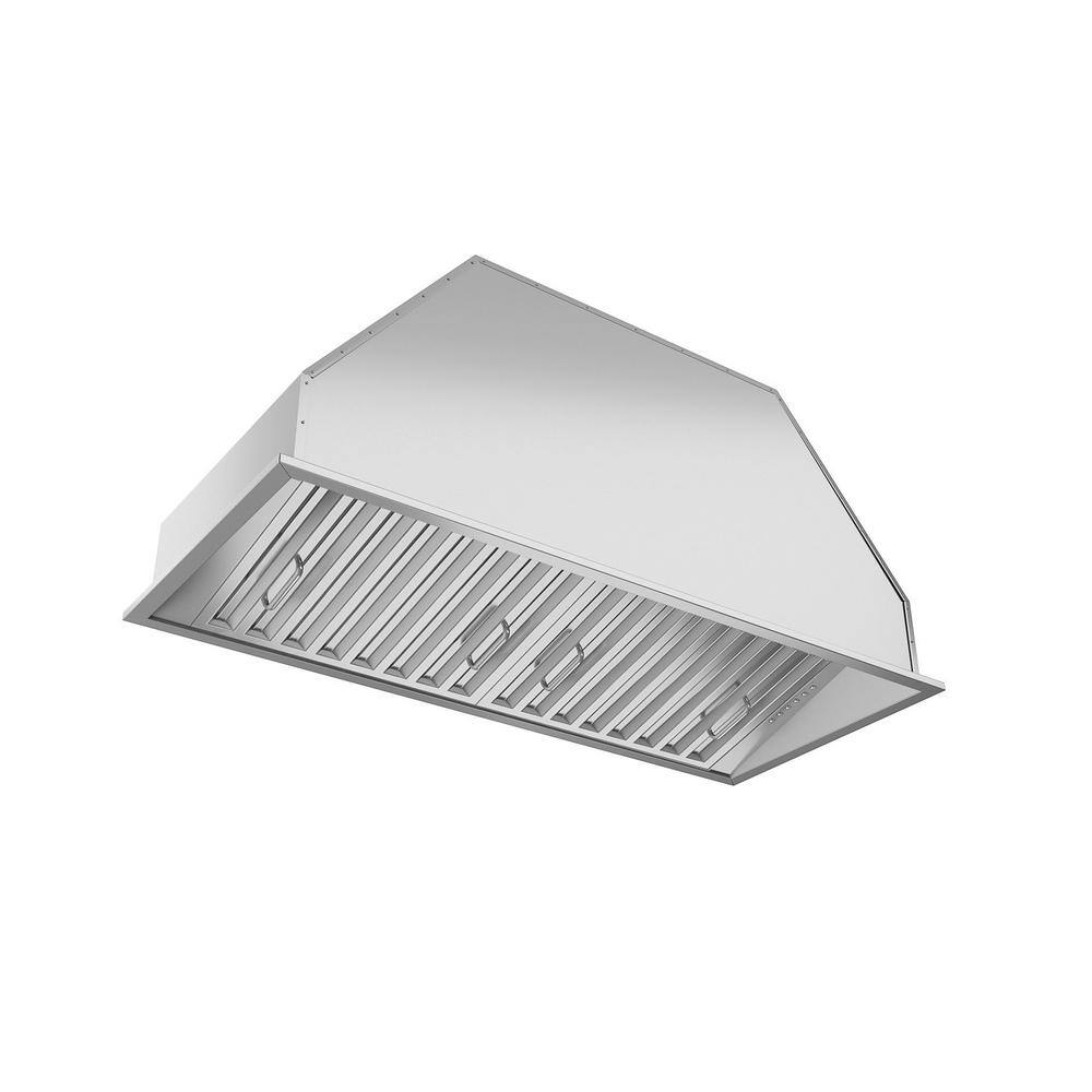Ancona 34" Stainless Steel Insert Range Hood with Baffle Filter