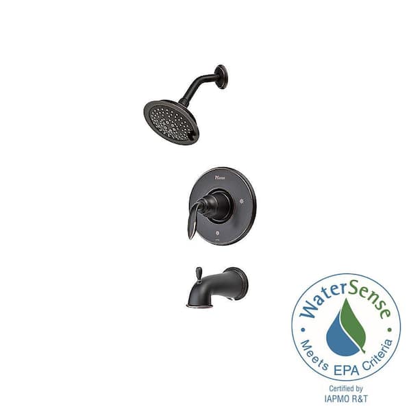 Pfister Avalon Single-Handle Tub and Shower Trim Kit in Tuscan Bronze (Valve Not Included)