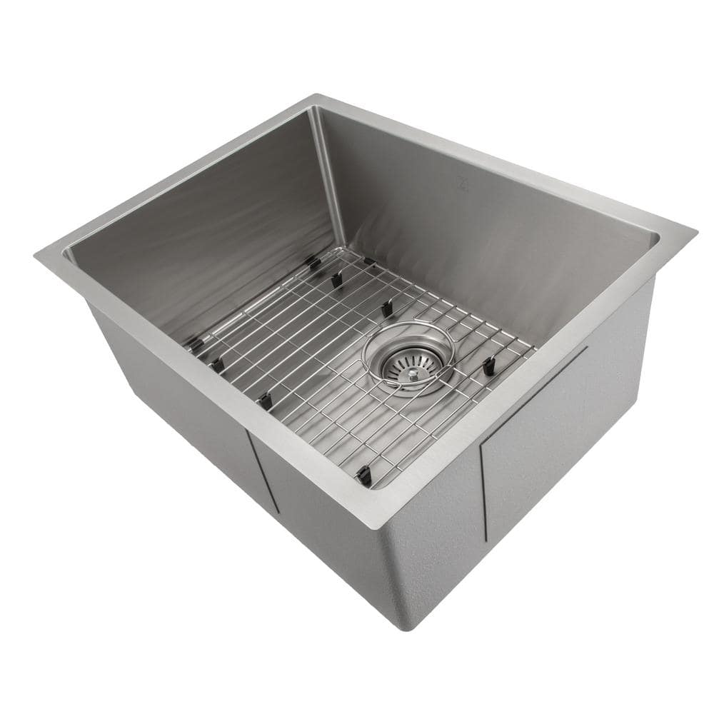 Meribel Stainless Steel 23" Drop-in Single Bowl Kitchen Sink