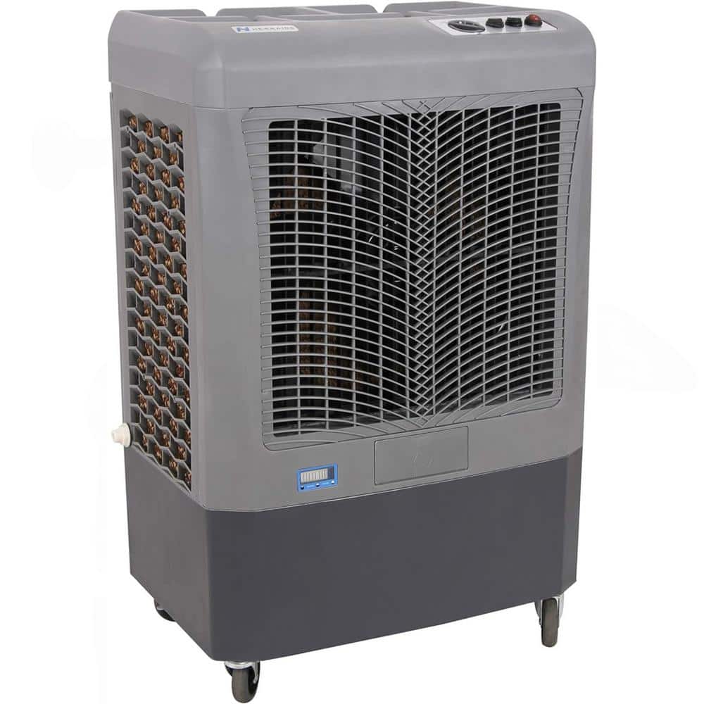 38 in. 950 sq. ft. 3-Speed Floor Fan Evaporative in Air Cooler Portable Swa