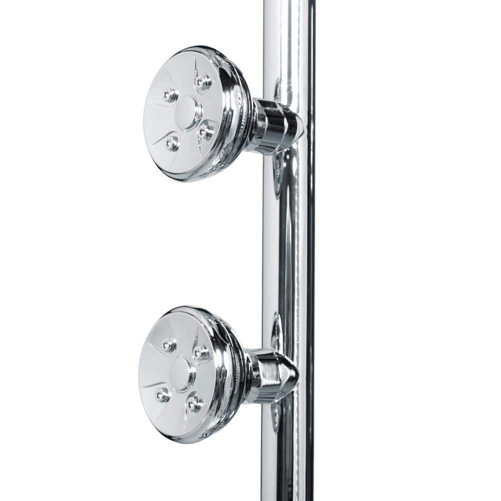 Chrome Multi-Function Rain Shower System with Handheld