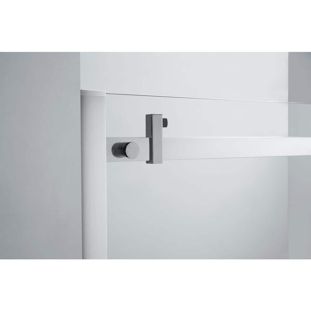 Primo 60"x78" Chrome Frameless Sliding Shower Door
