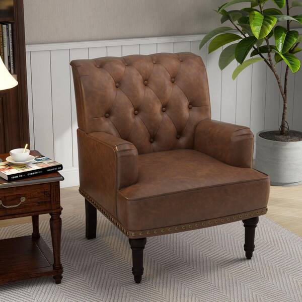 Pier 1 leather online chair