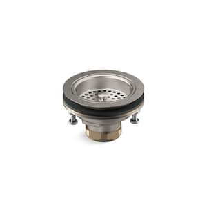 Duostrainer 4-1/2 in. Sink Strainer in Vibrant Stainless