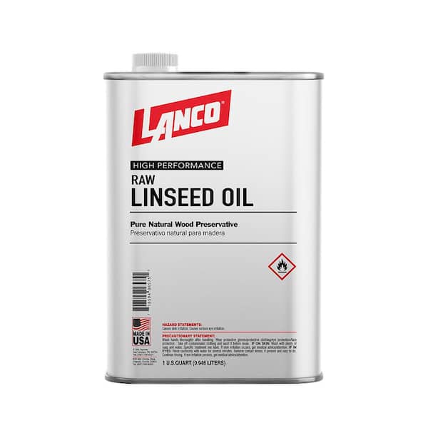 Raw Linseed Oil, Quart