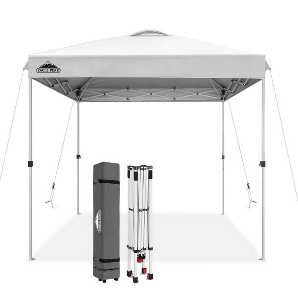 EAGLE PEAK 8 ft. x 8 ft. Straight Leg Instant Canopy Pop Up