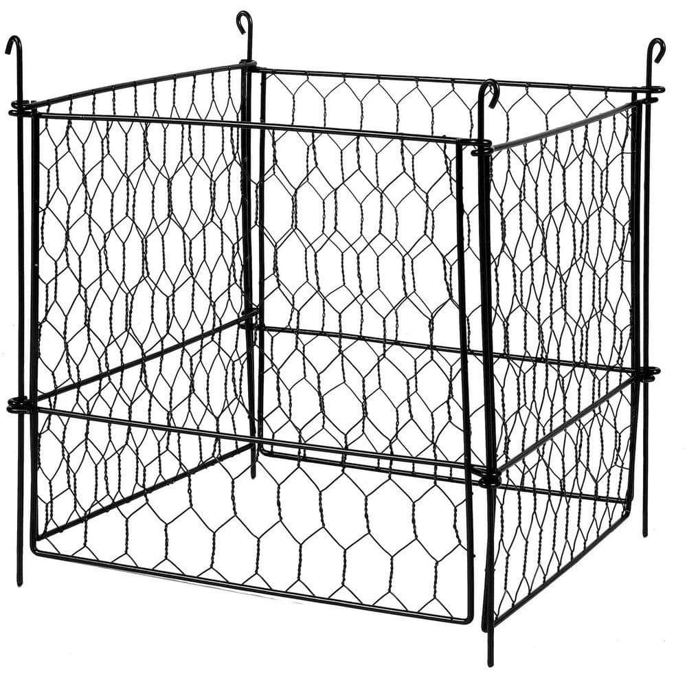 4-Pack Plant Protectors from Animals, 13.4 in. x 13.4 in. Chicken Wire Plant Protector, Plant Cages for Outdoor Plants price history on PriceWatchPro