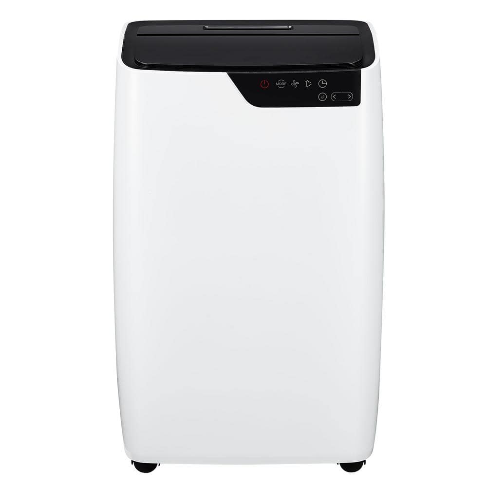 12,000 BTU Portable Air Conditioner Cools 550 Sq. Ft. with Dehumidifier and Remote Control in White -  Garvee, ZXPHO_10HPW8ES